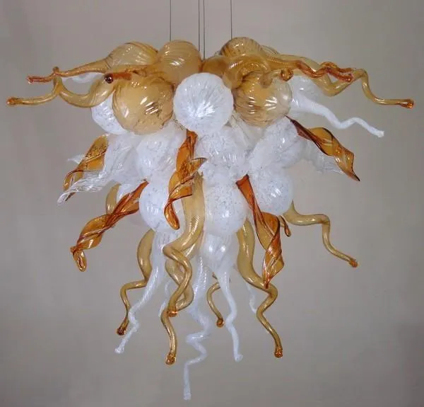 100% munblåst ce ul Borosilicate Murano Glass Dale Chihuly Art Hotel Stair Crystal Chandelier Lighting