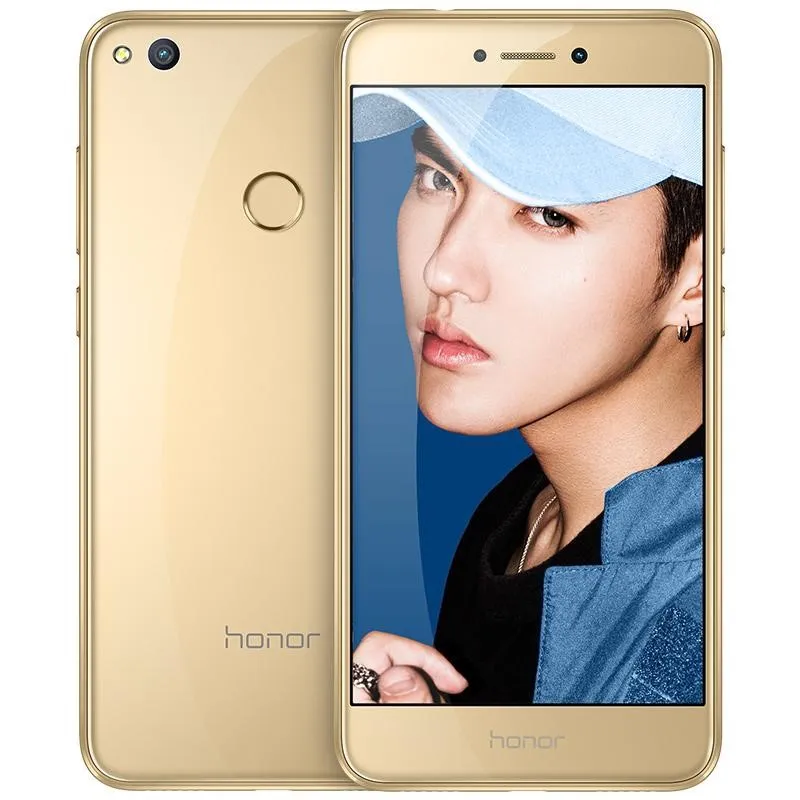 Original Huawei Honor 8 Lite 4G LTE Cell Phone Kirin 655 Octa Core 3GB RAM 32GB ROM Android 5.2" 12MP OTG Fingerprint ID Smart Mobile Phone