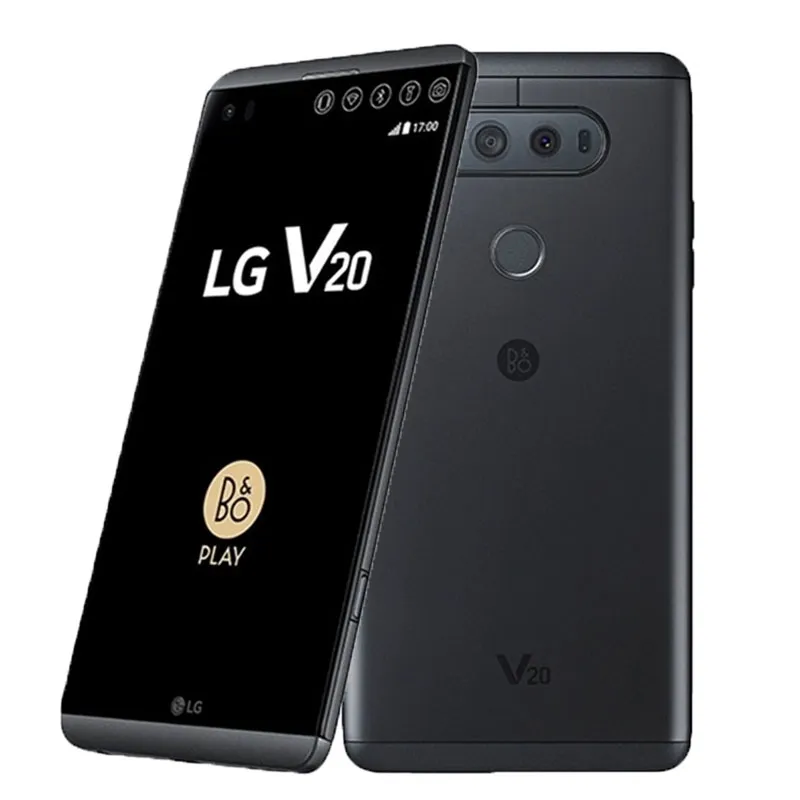 Oryginalny LG V20 H910 H918 VS995 Odblokowany 4 GB / 64 GB 5,7 calowy Dual 16mp + 8mp Android OS 7.0 4g LT Odnowiony telefon komórkowy