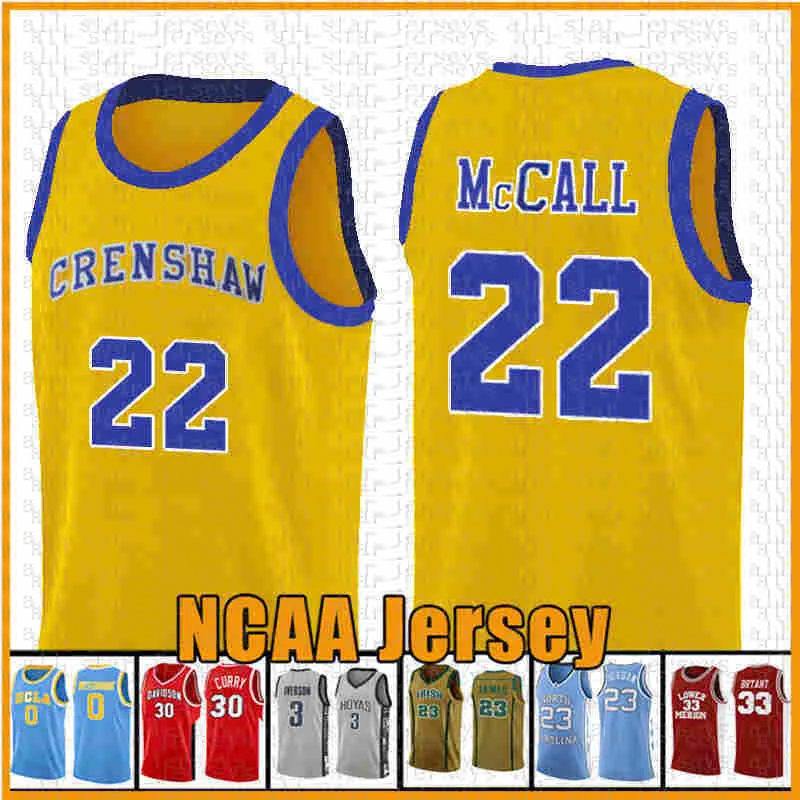 filme de amor 22 McCall NCAA 14 Will Smith 25 Carlton Banks Basketball Jersey 34 Jesus Shuttles-estima Ray Allen Lincoln AZUL mens SRGREDG