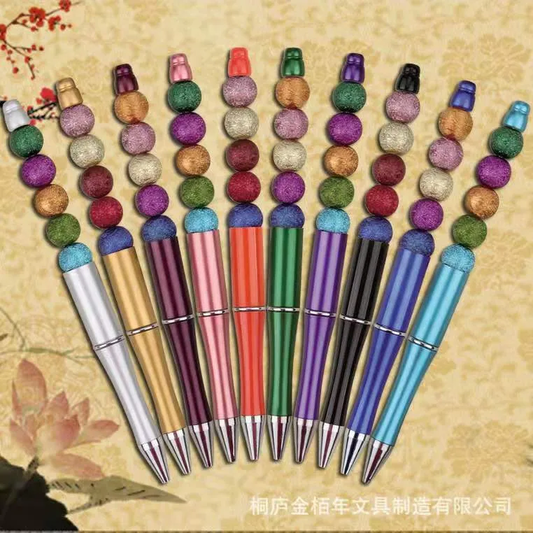 Amazon USA Japen hot sale add a bead beadable pen original bead pens customizable Lampwork craft,Writing tool
