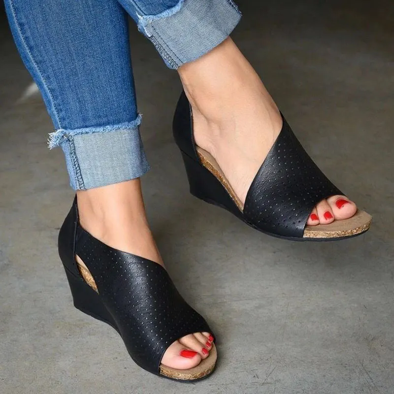 Heels Summer Clogs 2021 Bulk Stylish 2021 Vegan Wedge Sandals For