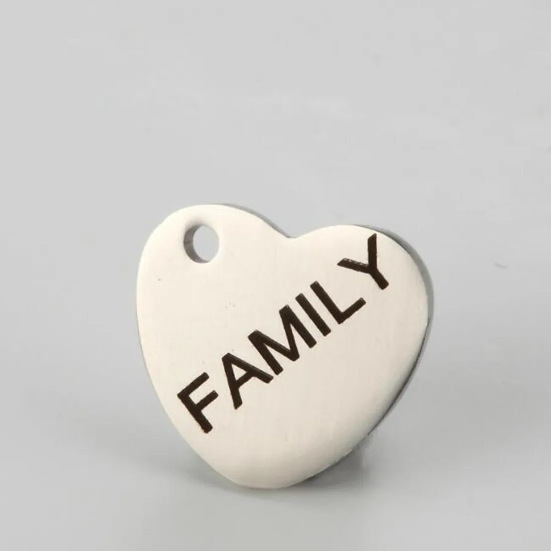 Portachiavi personalizzati Keychain incisa Catene chiave familiare Padre / mamma / figlio / sorella / nonna / nonno