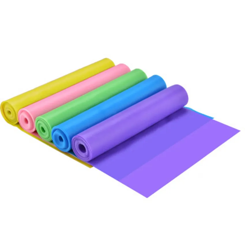 1500 * 15 * 0.35mm Bande De Tension De Yoga Bandes Élastiques Fitness Hommes Et Femmes Musculation Bande D'étirement Bandes De Résistance Au Latex ZZA2231