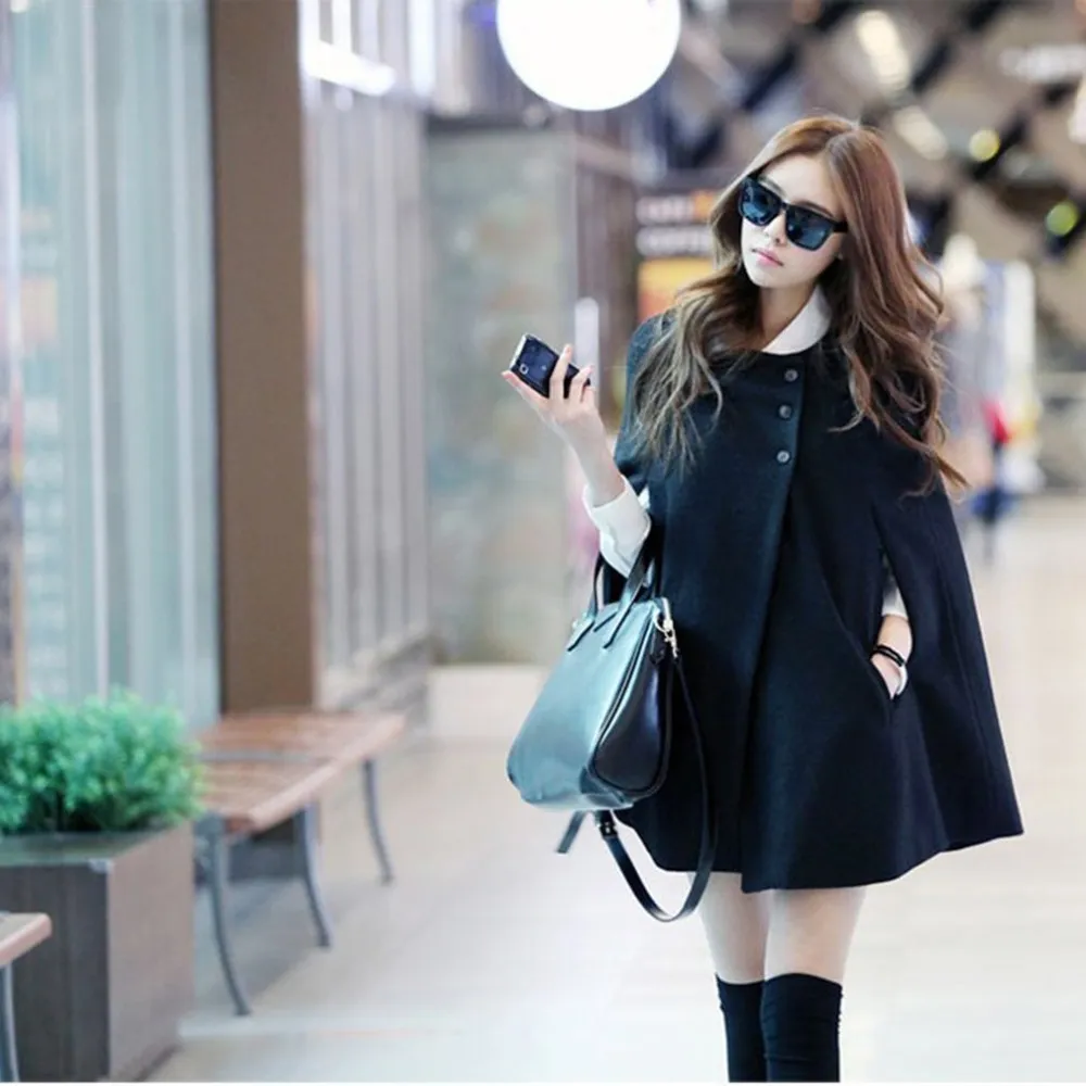 Winter hotsell cape jackets