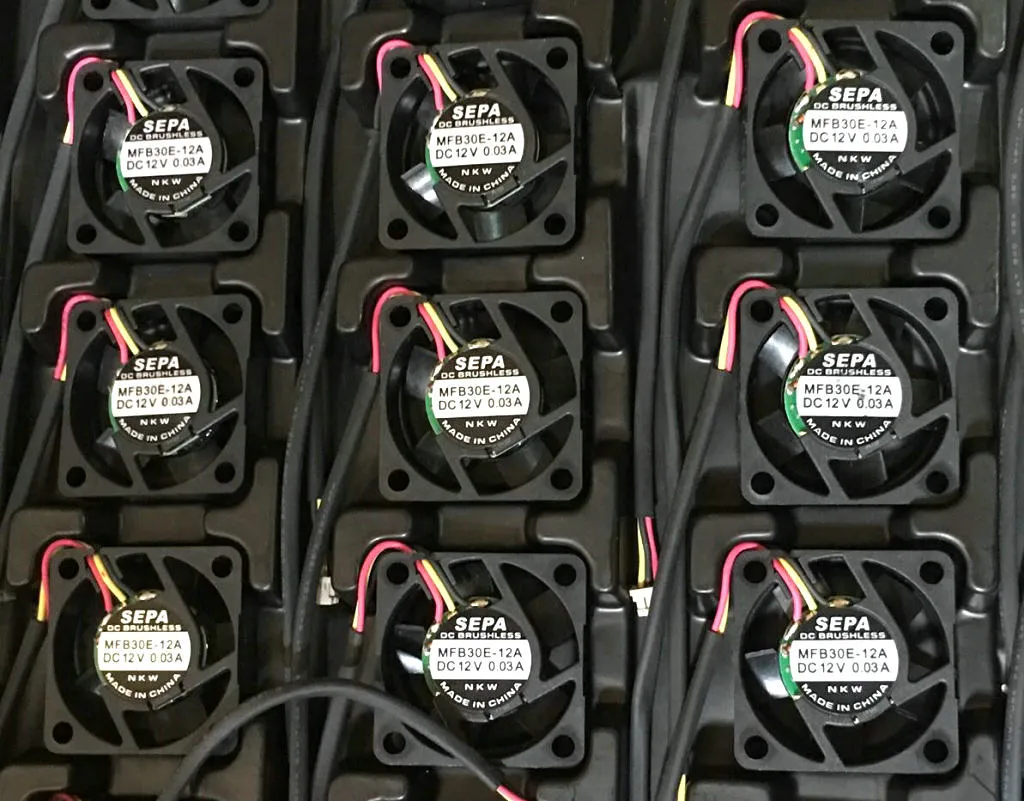 جديد SEPA MFB30E-12A DC2V 0.03A 30X30X6MM 3LINES مروحة التبريد