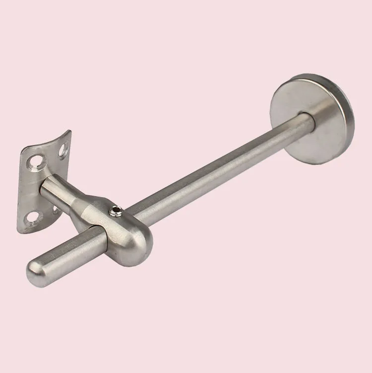 2-Pack Stainless Steel Adjustable Wall Handrail Brackets – 150mm Long, Sturdy Support For Stairs, Bathrooms & Kitchens – Easy DIY Install
