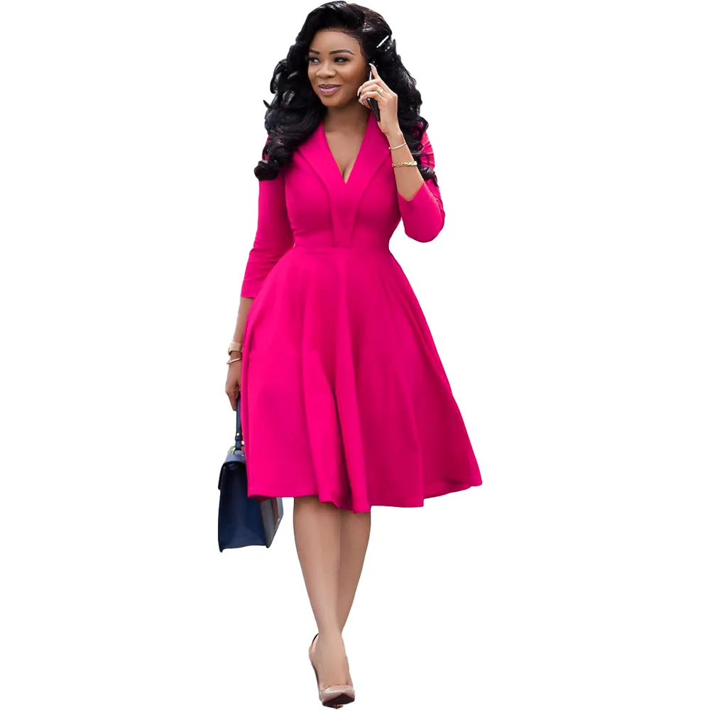 Pleated sales casual dress