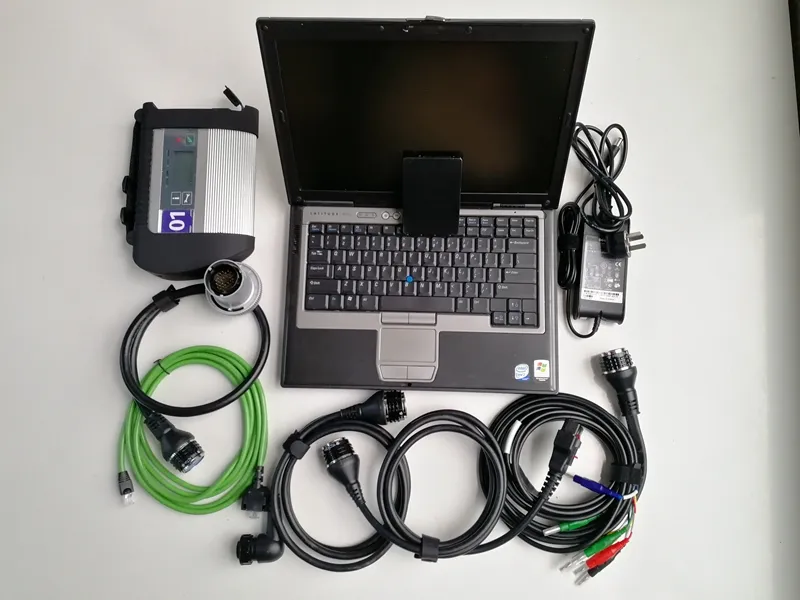 MB Star C4 SD di qualità A++ Connect con laptop SSD 2020-06V D630 funziona per la diagnosi stellare kit completo di strumenti diagnostici c4