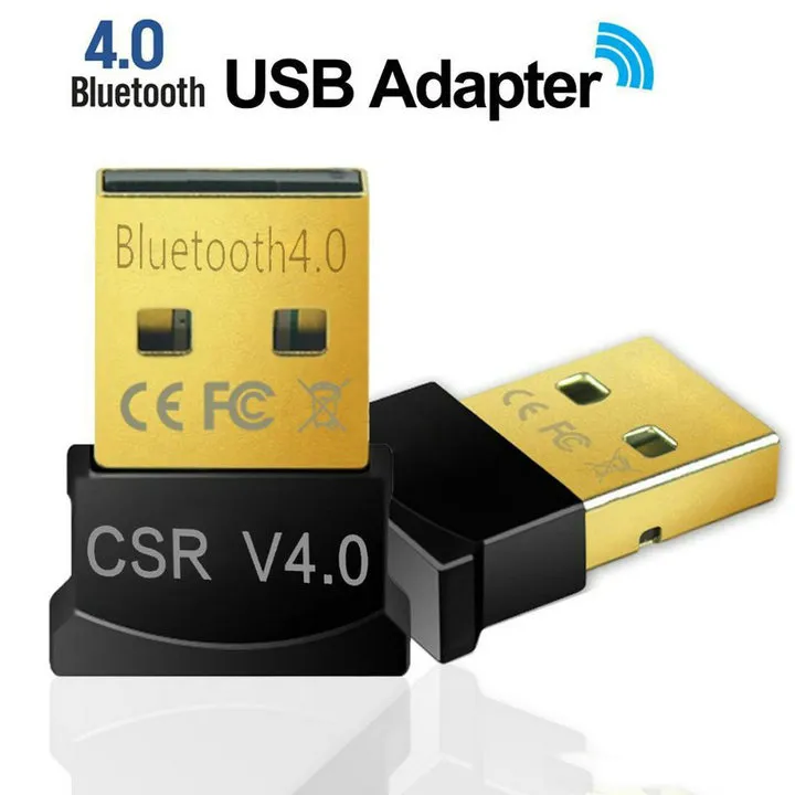 Adaptateur Bluetooth Mini USB V4.0 Dongle Bluetooth sans fil double Mode CSR 4.0 Windows 10 8 Win 7 Vista XP 32/64