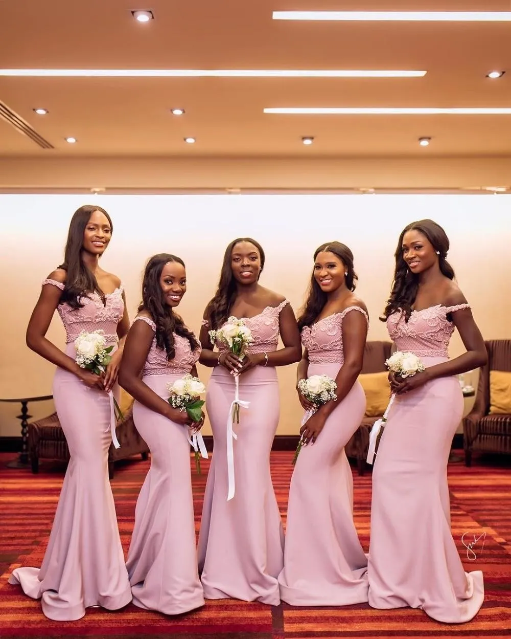 Blush pink bridal party on sale