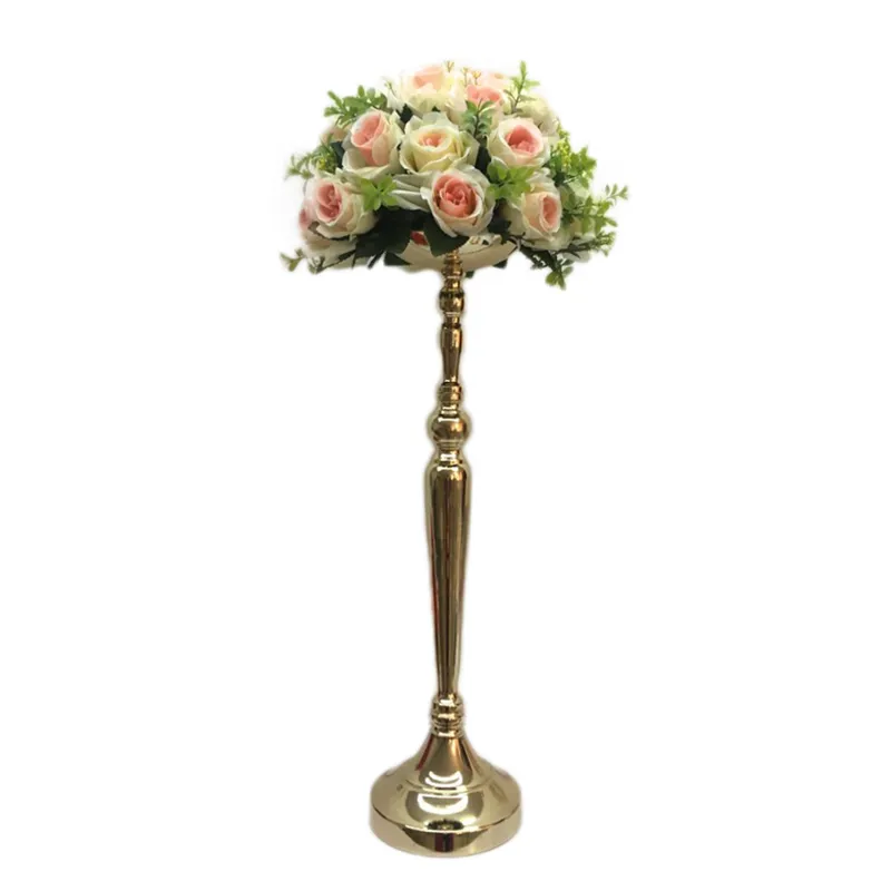 58 см высокие подсвечники свадебный стол центральным событием дорога ведущий цветок стойки DIY цветок стенд украшения дома