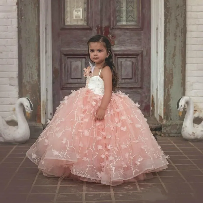 Blush Pink Dollcake Floral Lace Flower Girl Dress for Baby Christening  Birthday Party from Dhgate Flower Girls' Dresses - price 116.21