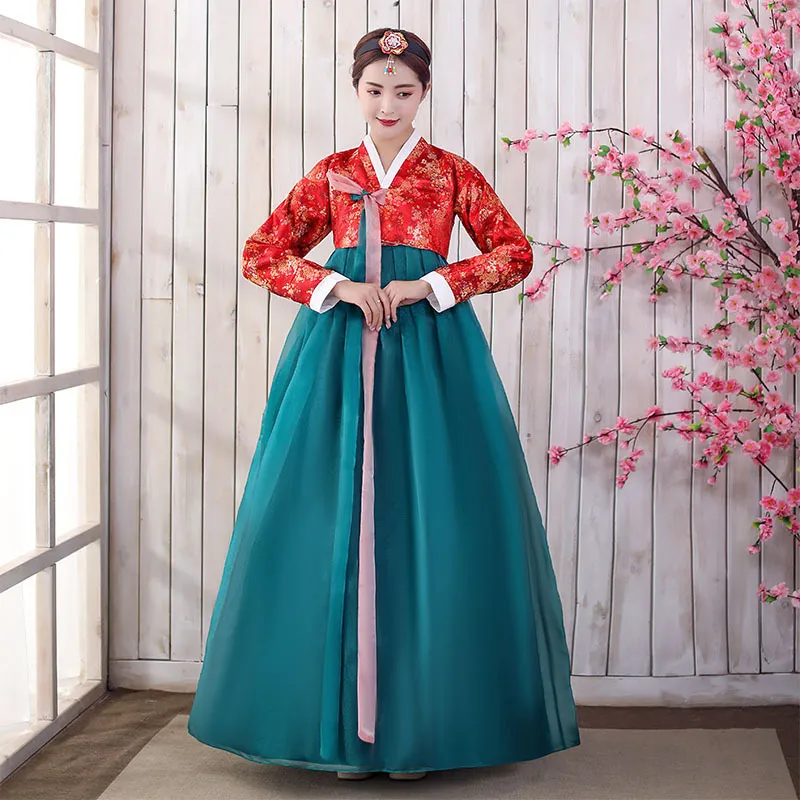 Hanbok Korean Traditional Dress Elegant Asian Dance... From Fleming627,  $69.35 | DHgate.Com