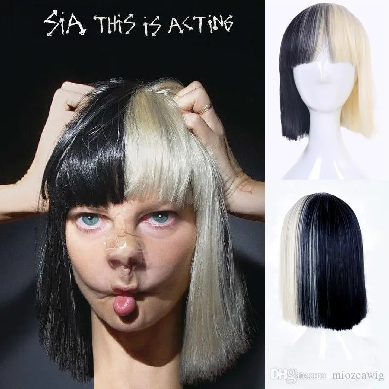 Colaborar con Dime Buzo SIA Peluca Cosplay Recta Corta El Pelo De Dos Colores Establece Europa Y Los Estados Unidos Cos Falsa Peluca Dorada Luz Negro Qi Liu De 18,13 € | DHgate Colaborar con Dime Buzo SIA Peluca Cosplay Recta Corta El Pelo De Dos Colores Establece Europa Y Los Estados Unidos Cos Falsa Peluca Dorada Luz Negro Qi Liu De 18,13 € | DHgate