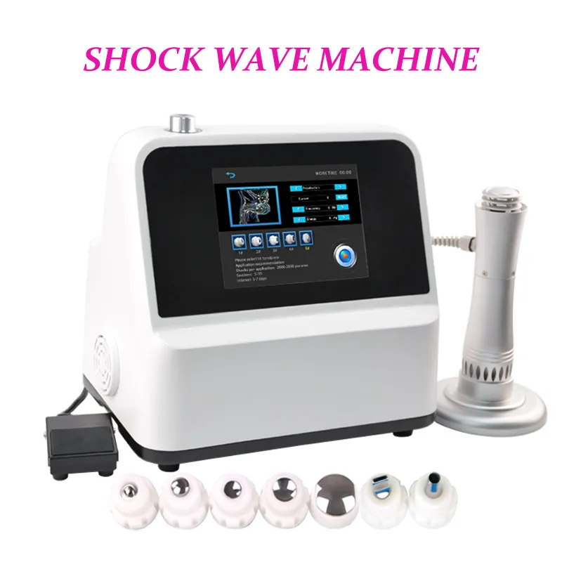 Fabricante de venda direta top portátil shockwave terapia máquina extracorpórea equipamentos de terapia por ondas de choque para tratamentos de ED