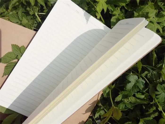 sığır derisi kağıt defter boş bir not defteri kitap bağbozumu yumuşak 40PCS dizüstü günlük notlar Kraft kapak dergi lekelemek