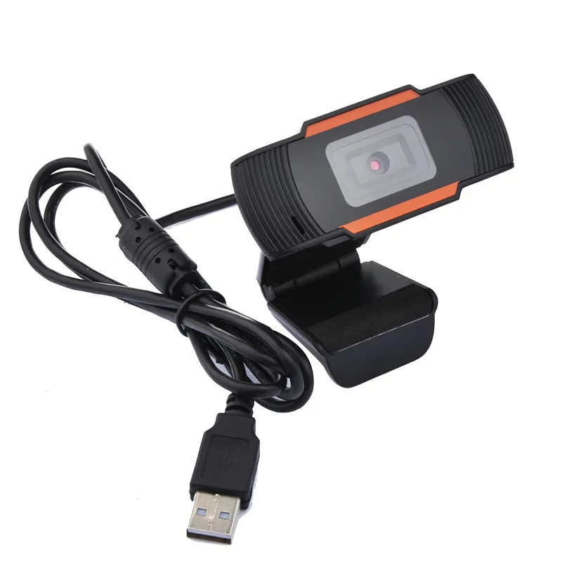 USB Computer Webcamera met Microfoon 1080P 2.0 HD Webcam Camera 30 graden Draaibare video-opname webcams voor pc Skype-laptop