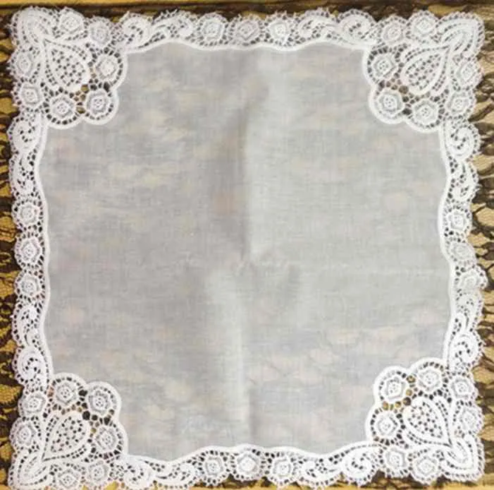 Vintage lace handkerchiefs bulk discount