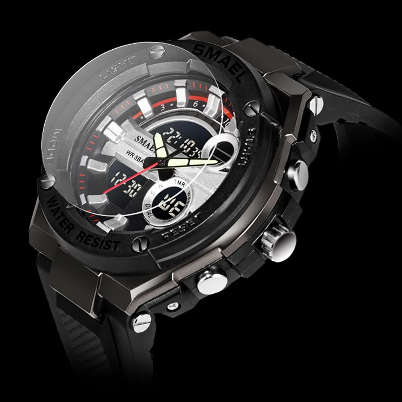 DHgate SMAEL 1625 Waterproof Digital Quartz Wristwatch for Men Sporty Elegance meets Military Durability Watches