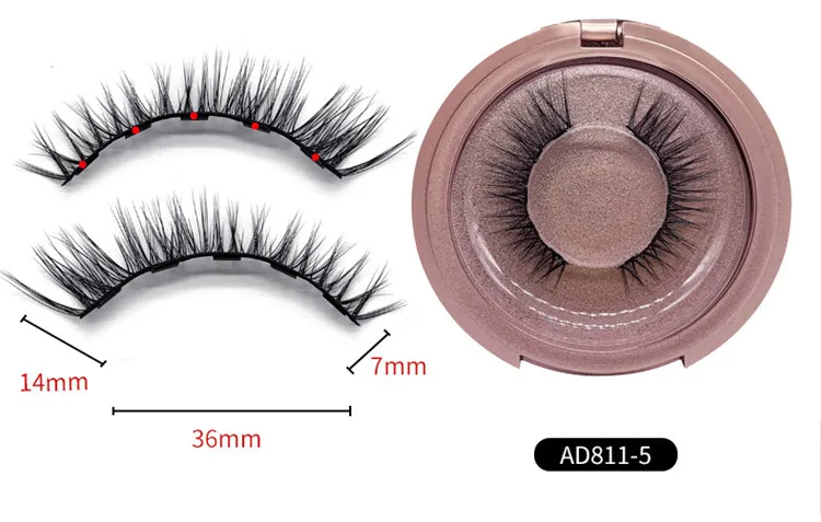 DHL Liquide Liquide Liquide Eye-liner Magnétic Faux Cils Theelashes Metal Theezer Set Aimant Faux cils Set Mink Cils Extension des yeux