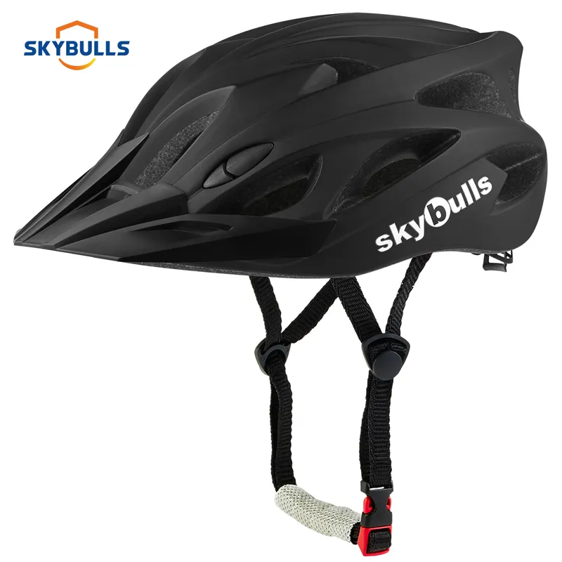 SkyBulls 2019 Helmet rowerowy Ultralekkie kaski rowerowe dla mężczyzn oddychający hełm rower z integralnie formowaną górą drogową