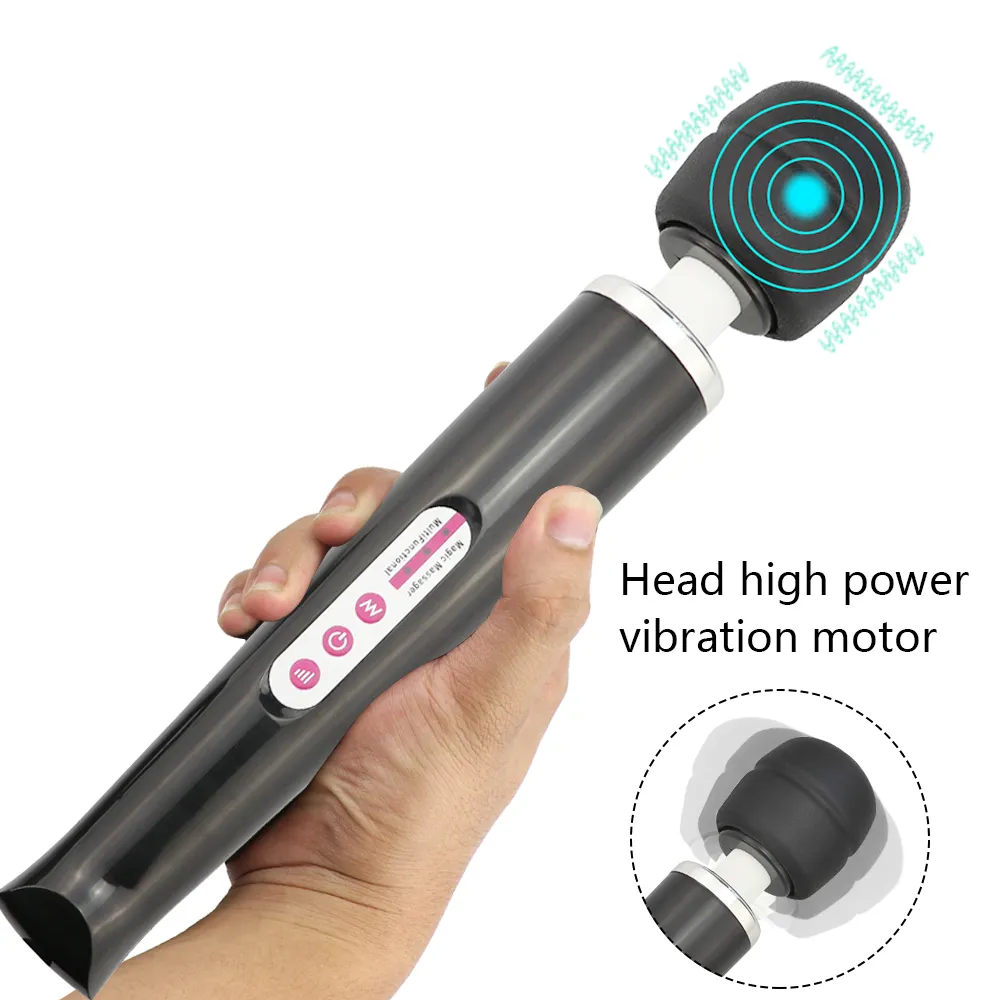 wand style vibrator Magic Wand Rechargeable Extra Powerful Cordless Vibrator main image 1