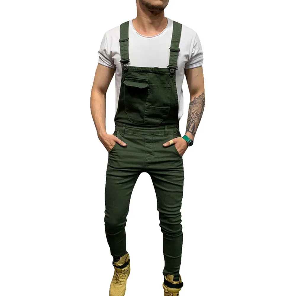 Skinny jean overalls mens deals