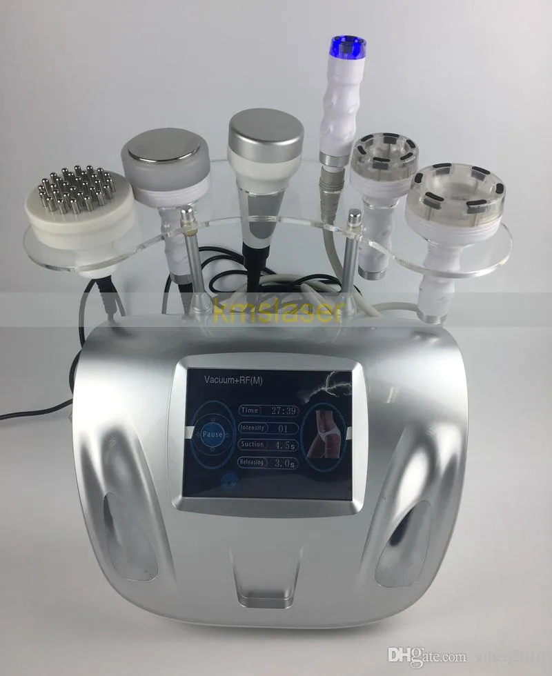 Cavitation ultrasonique tripolaire bipolaire radiofréquence RF 6 en 1 élimination de la cellulite amincissant l'équipement de beauté sous vide de la machine