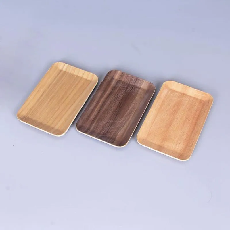 Newest Display Wood Colour Herb Grinder Salver Handroller Plate Rolling Storage Tray Innovative Design Portable Smoking Tool Hot Cake DHL