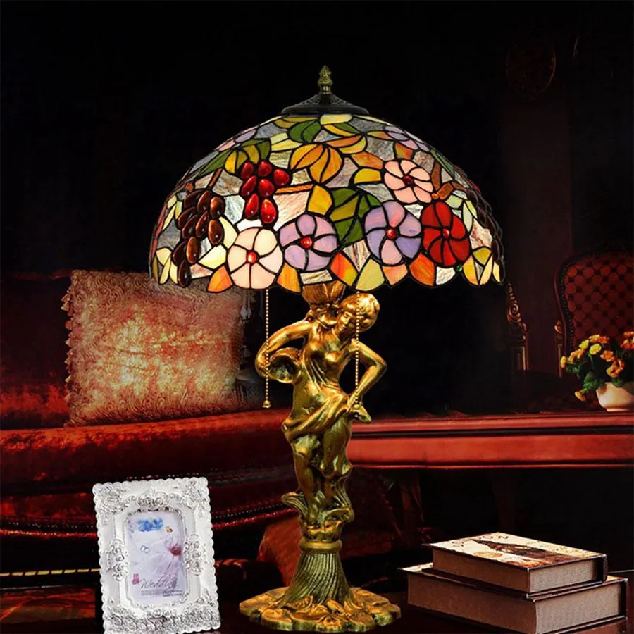 Italian Style Stained Glass Table Lamp - Goddess Design, Premium Quality  Room Decor, Shop Now! from Dhgate Table Lamps - price 464.33, image size:900x900