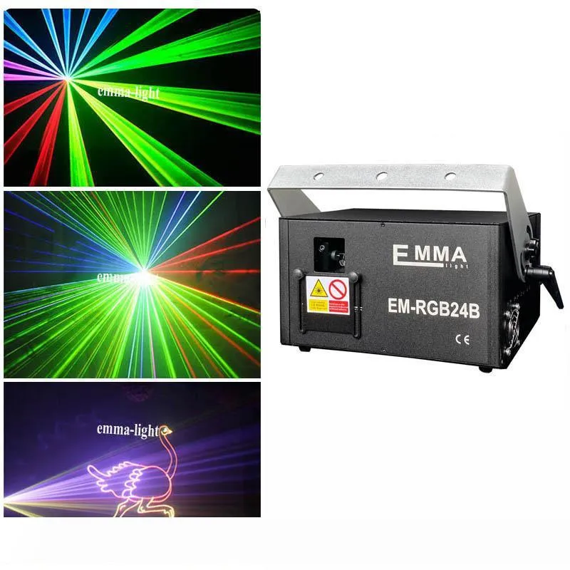 New RGB ILDA Stage DJ Laser Light Multi Color 500MW 1W 2W 3W 4W 5W RGB Beam  Animation Emma Laser Projector,Text Laser Lights For Sale From Misan121314,  $661.6