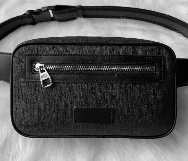 Men Leather Bags Unisex Men Women Leather Sport Runner Fanny Pack