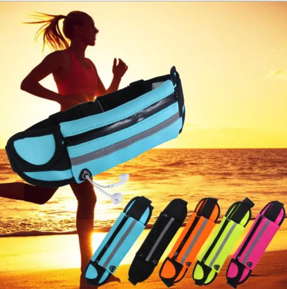 waterproof phone belt Unisexe Portable Multifonction Sport Runner Fanny Pack Ventre Taille Bum Sac Fitness Course Jogging Ceinture Pochette Taille sac