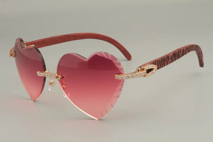 Occhiali Da Sole Donna A Forma Di Cuore – Confezione Da 3, Senza Montatura, Colori Rosso/Rosa/Blu