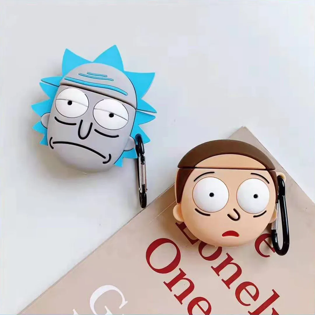 Acquistare Apple AirPods Il Caso Del Fumetto 3D Rick Morty Custodia In  Silicone AirPods 2 Auricolare Della Calotta Di Protezione Aria Pods  Economico | Consegna Veloce E Qualità | It.Dhgate
