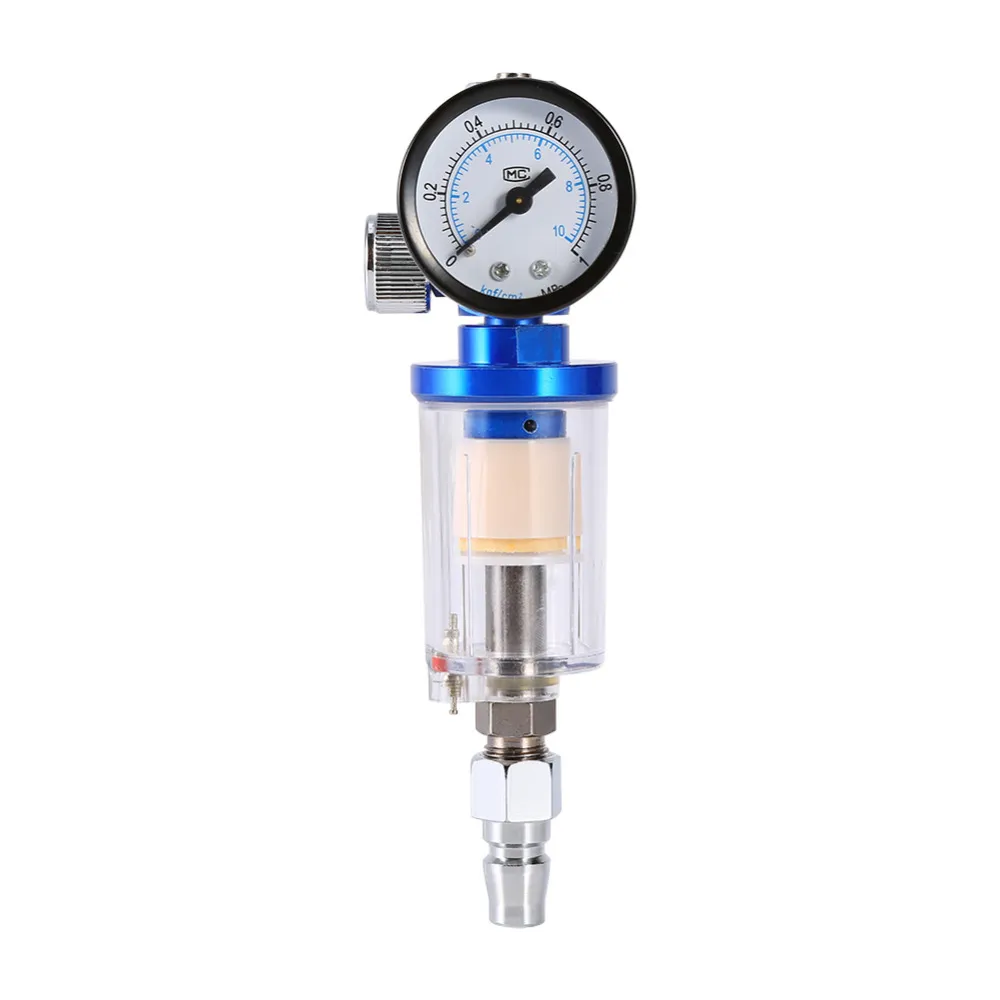 Plowing Pressure Reducing Valve 1/4 In Aluminum Alloy Adjustable Air Regulator F Plowing Pressure Reducing Valve 1/4 In Aluminum Alloy Adjustable Air Regulator F