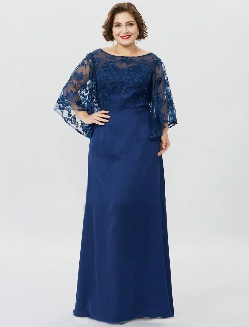 Jewel Neck Lace Applique Plus Size of bride 2023 with Sweep Train for Weddings and Formal Events Jewel Neck Lace Applique Plus Size of bride 2023 with Sweep Train for Weddings and Formal Events