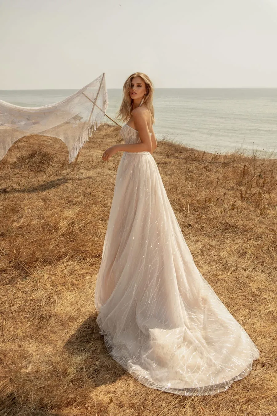 maxi dress white cotton Carmela Soft pearl_dress it features an empire Elegant Short Square Neck Velvet Colors:Purple 819