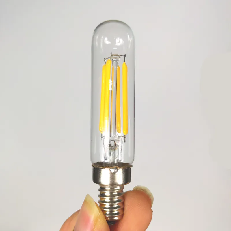 220V 230V 240V 2W 4W 2700K E14 E12 T25 LED Bulb Glass Decoration Filament Light