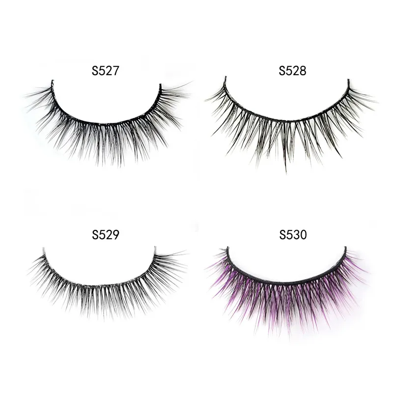 Wasserfeste Selbstklebende Wimpern 4 Paar Box ... Von 2,93  | DHgate