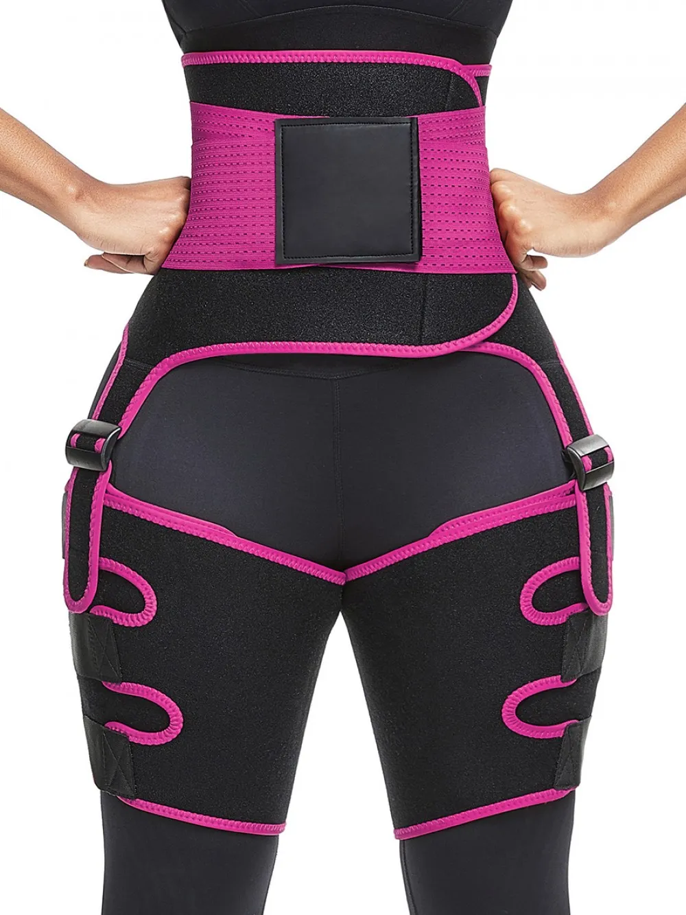 Womens 3 In 1 High Waist Trainer: Thigh Trimmer, Hip Enhancer, And