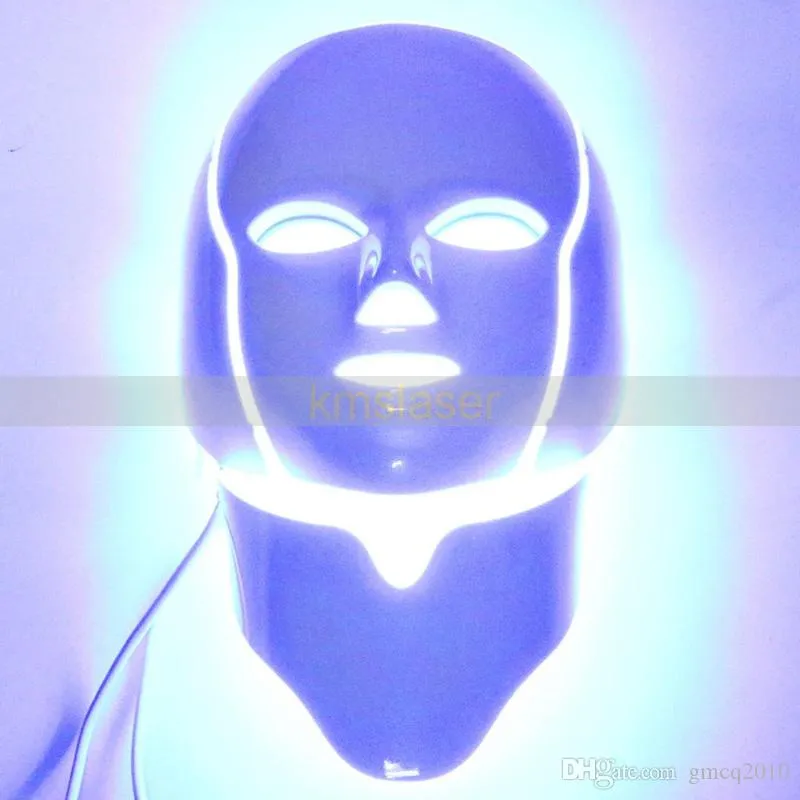 3 Colors Light Photon LED Facial Mask Skin Rejuvenation Therapy Anti Aging