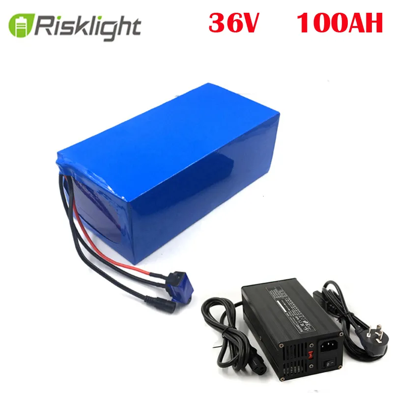 36Volt 1500W Vélo Électrique E-bike Batterie 36V 100Ah li ion batterie avec 50A BMS et 42V 5A Chargeur