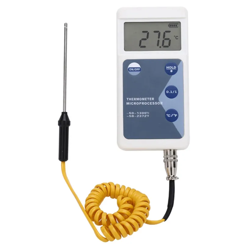 Freeshipping High Precision Meter Temperaturmätare LCD-skärm Portabel Digital Termometer Universal Measure Senso