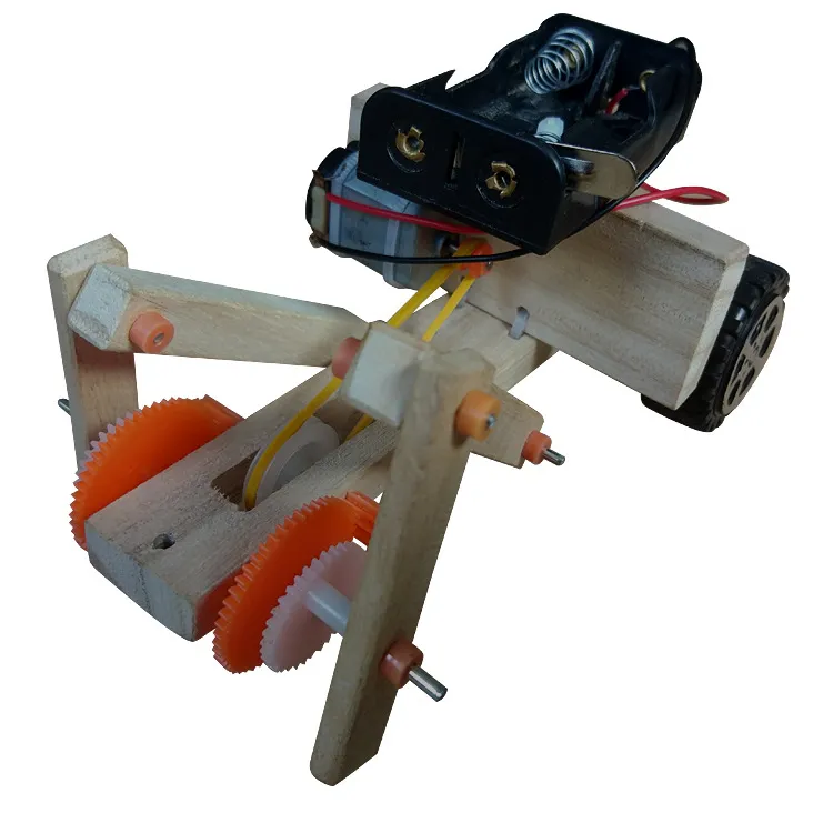 Modello di esperimento di scienza e tecnologia della scuola di piccole invenzioni fatte a mano creative per il materiale del giocattolo educativo del puzzle per bambini