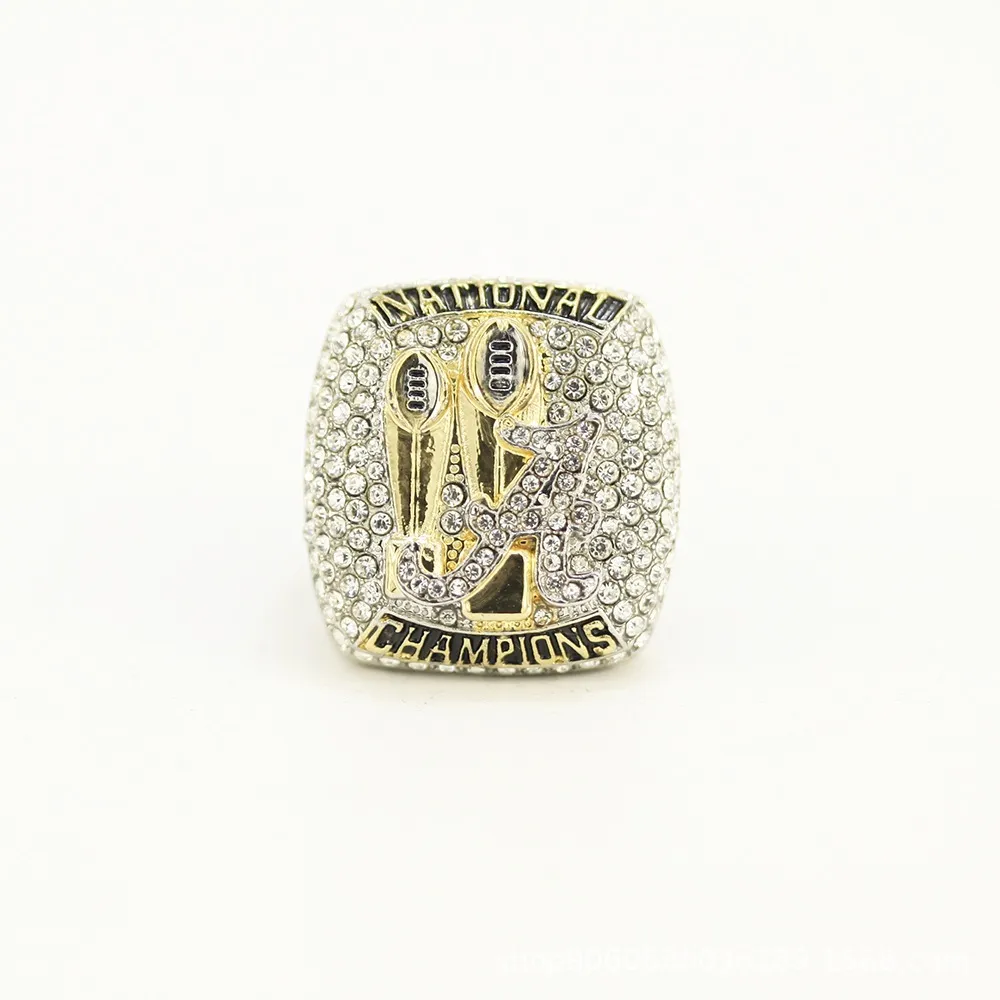 Personlig samling 2017 Alabama Football Championship Ring with Collectors Display Case