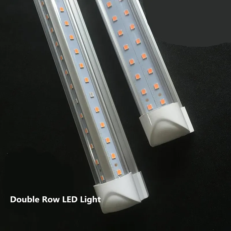 LED Grow Light T8 V Shaped Integrated Plant Light Tubes Full Spectrum ...