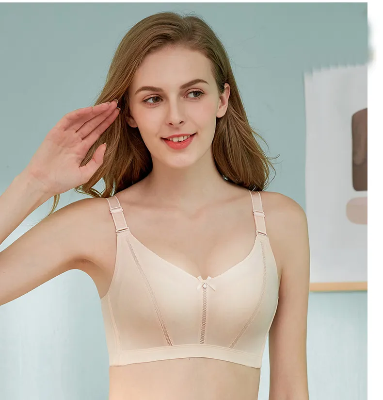 Nouvelles femmes grande taille soutien-gorge sans fil soutien