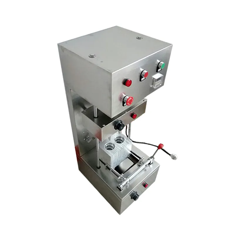 Factory direct sales of two spiral cone pizza cone machine handheld stainless steel cone pizza making machine